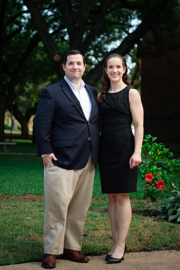 Matthew Kolodoski with wife, Candace